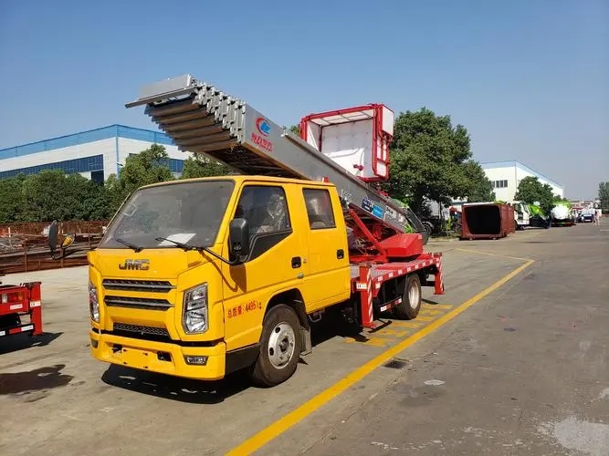 永州附近云梯车出租 砂石搬运